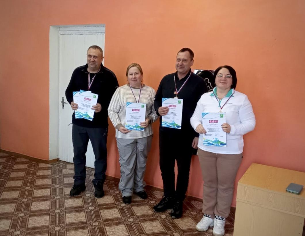 Районные соревнования по биатлону.