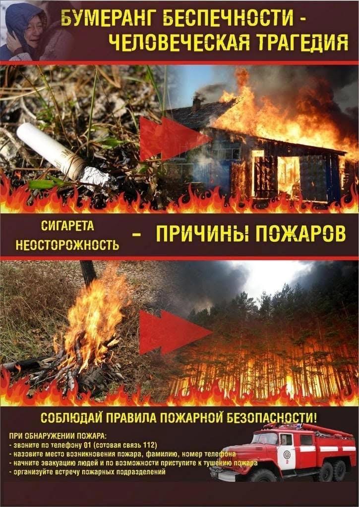 МЧС России предупреждает: на территории Псковской области ожидается высокая пожарная опасность.