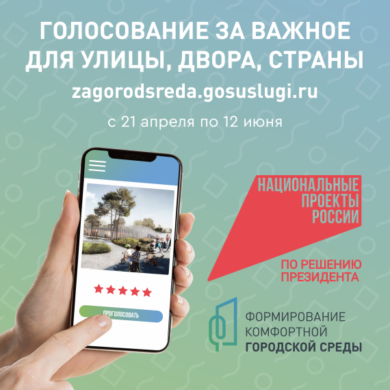 ВСЕРОССИЙСКОЕ ГОЛОСОВАНИЕ по отбору общественных территорий для благоустройства в рамках федерального проекта «Формирование комфортной городской среды» 2025.